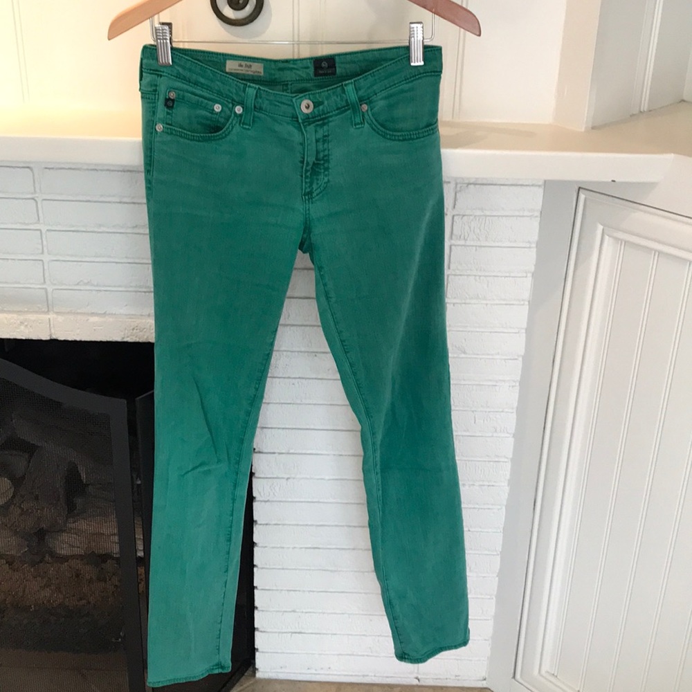 Green Adriano Goldschmied Designer Jeans